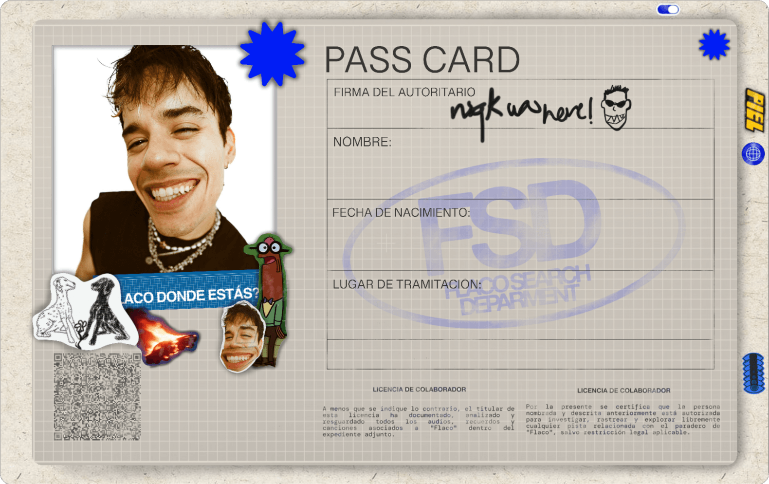 Pass Card